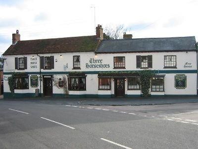 The Three Horseshoes Drayton Parslow Exterior foto